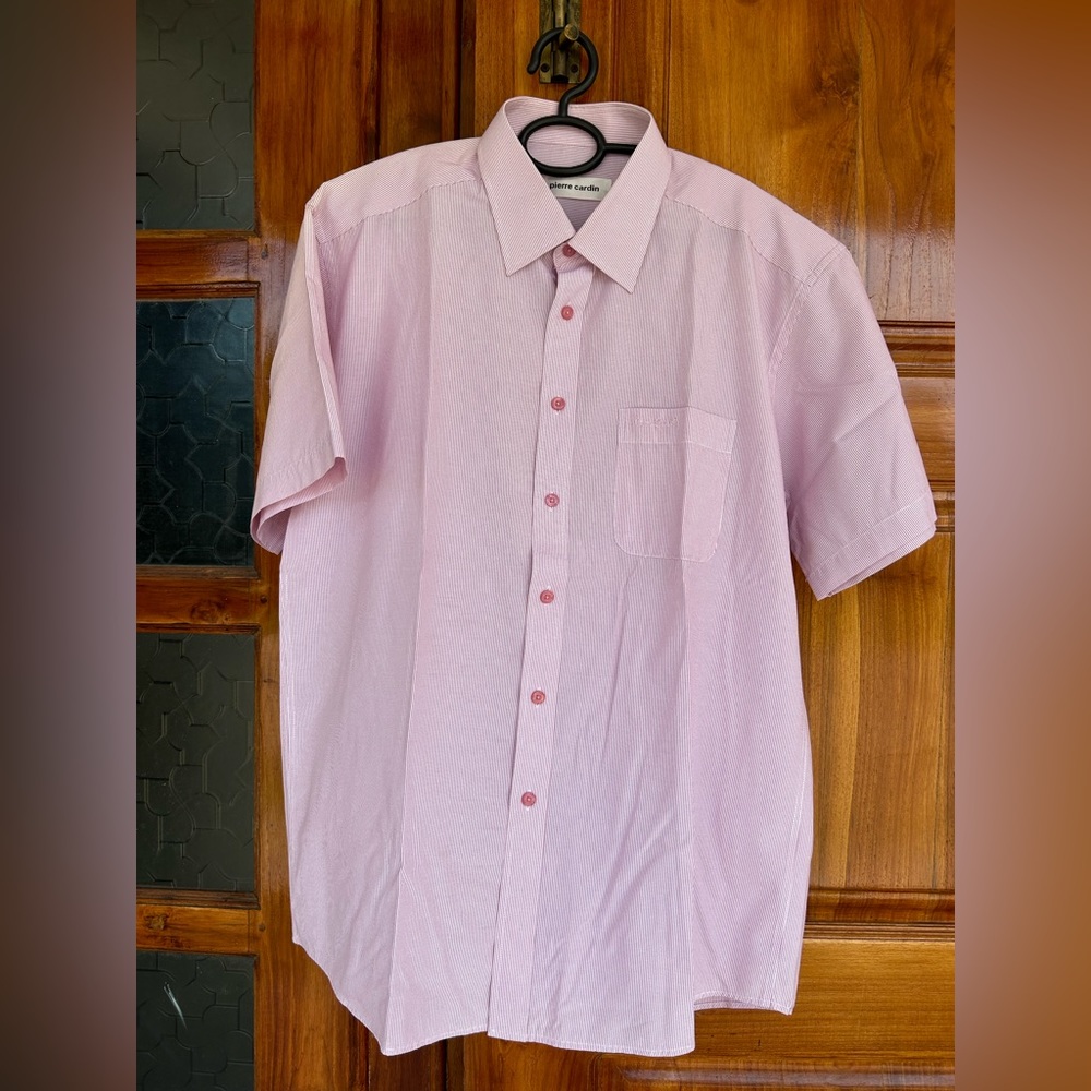 Pierre Cardin half sleeve cotton shirt. NWOT. Size XXL - Picture 1 of 6